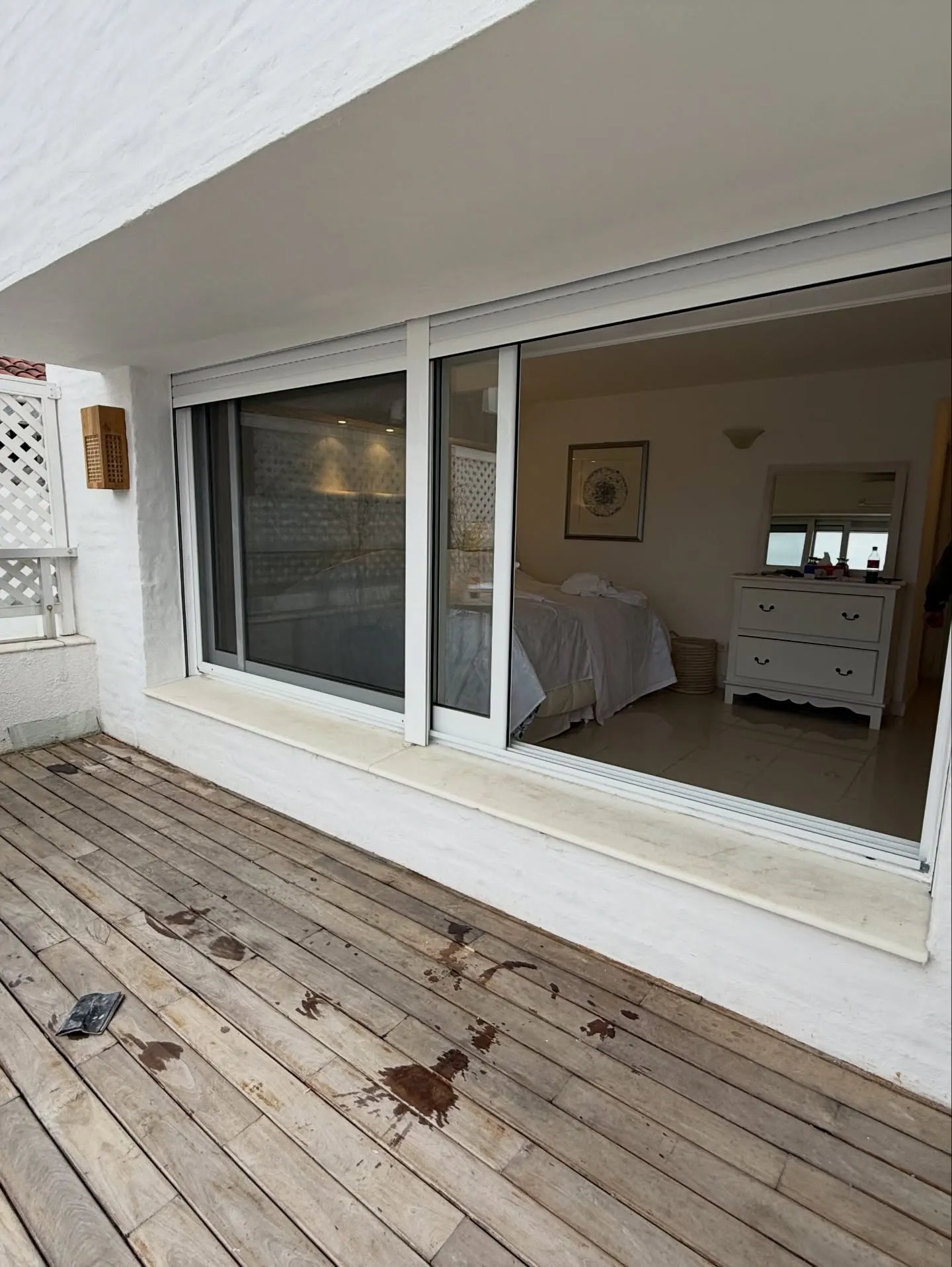 Renovación de abertura Línea Summa + cortina eléctrica — fotografía de obra