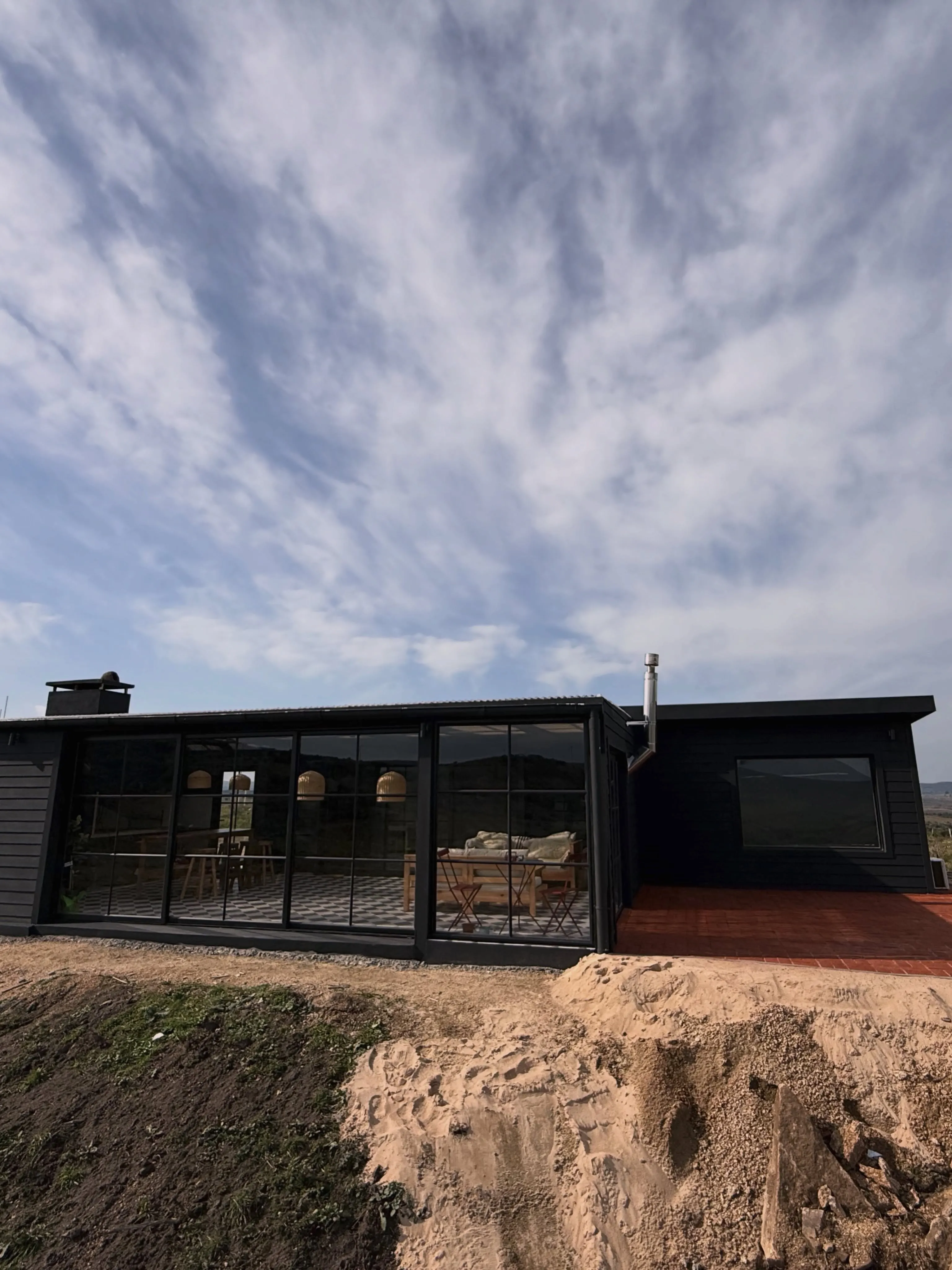 Donde la arquitectura se encuentra con el paisaje — fotografía de obra