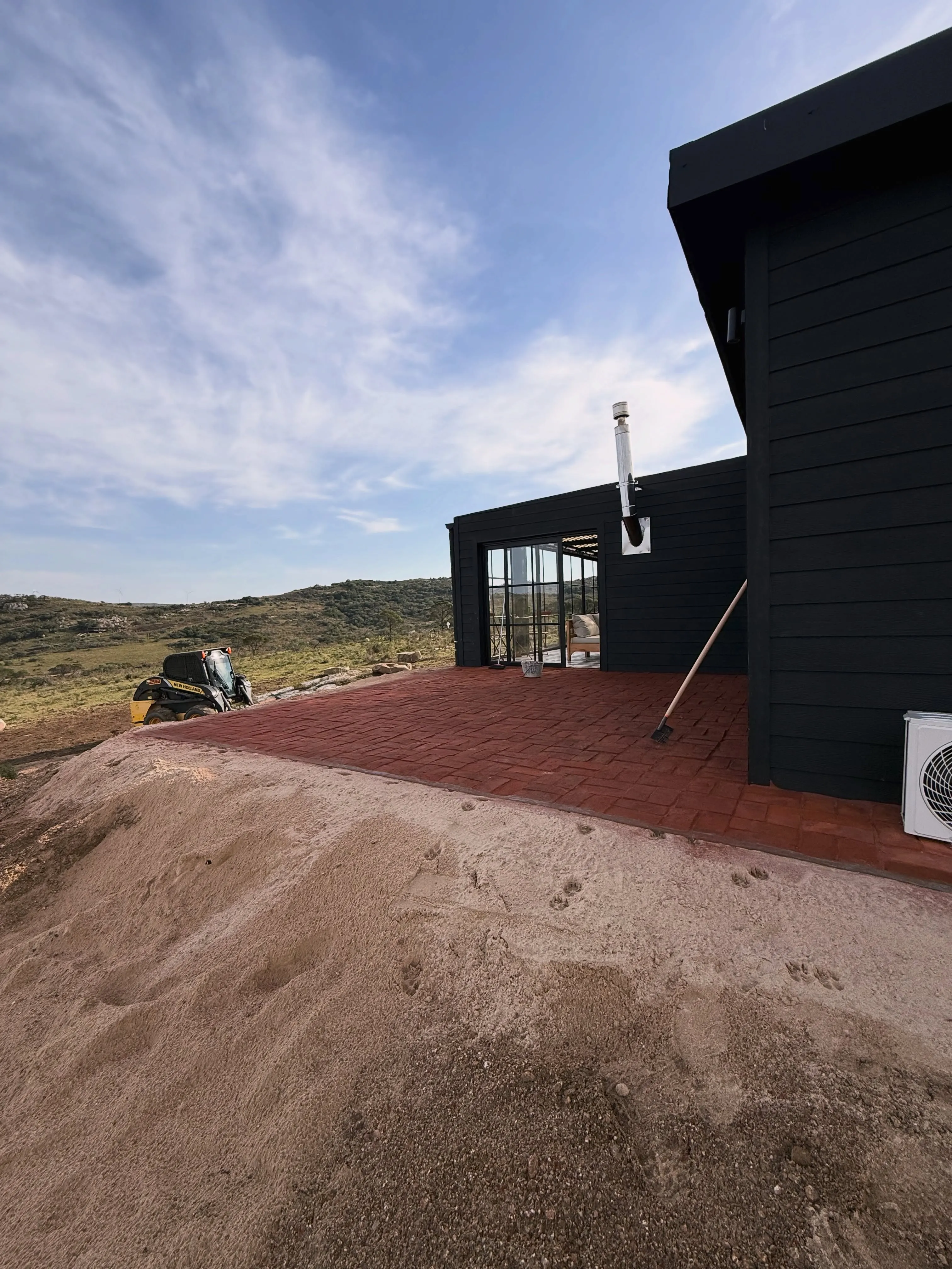 Donde la arquitectura se encuentra con el paisaje — fotografía de obra
