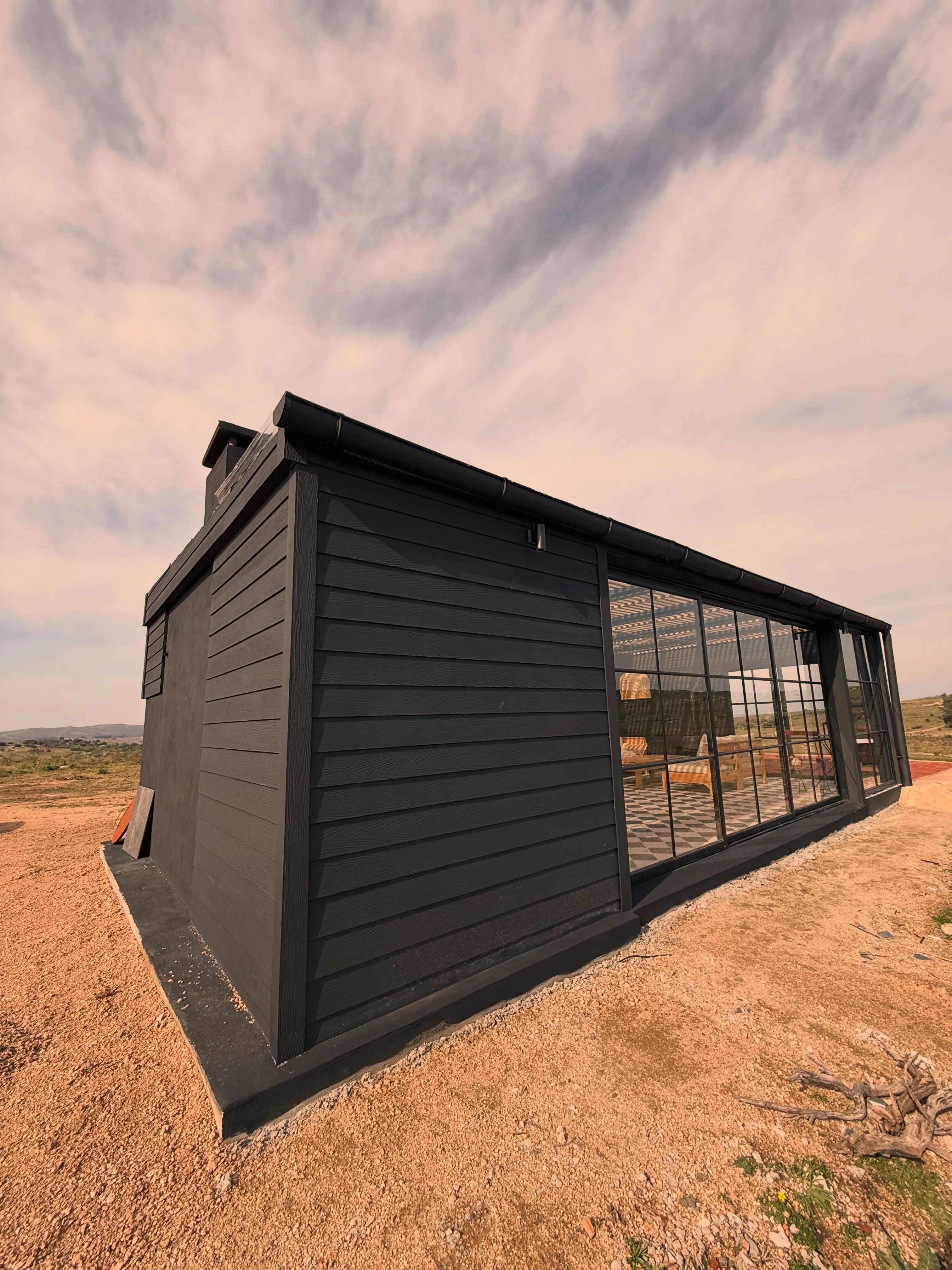 Donde la arquitectura se encuentra con el paisaje — fotografía de obra