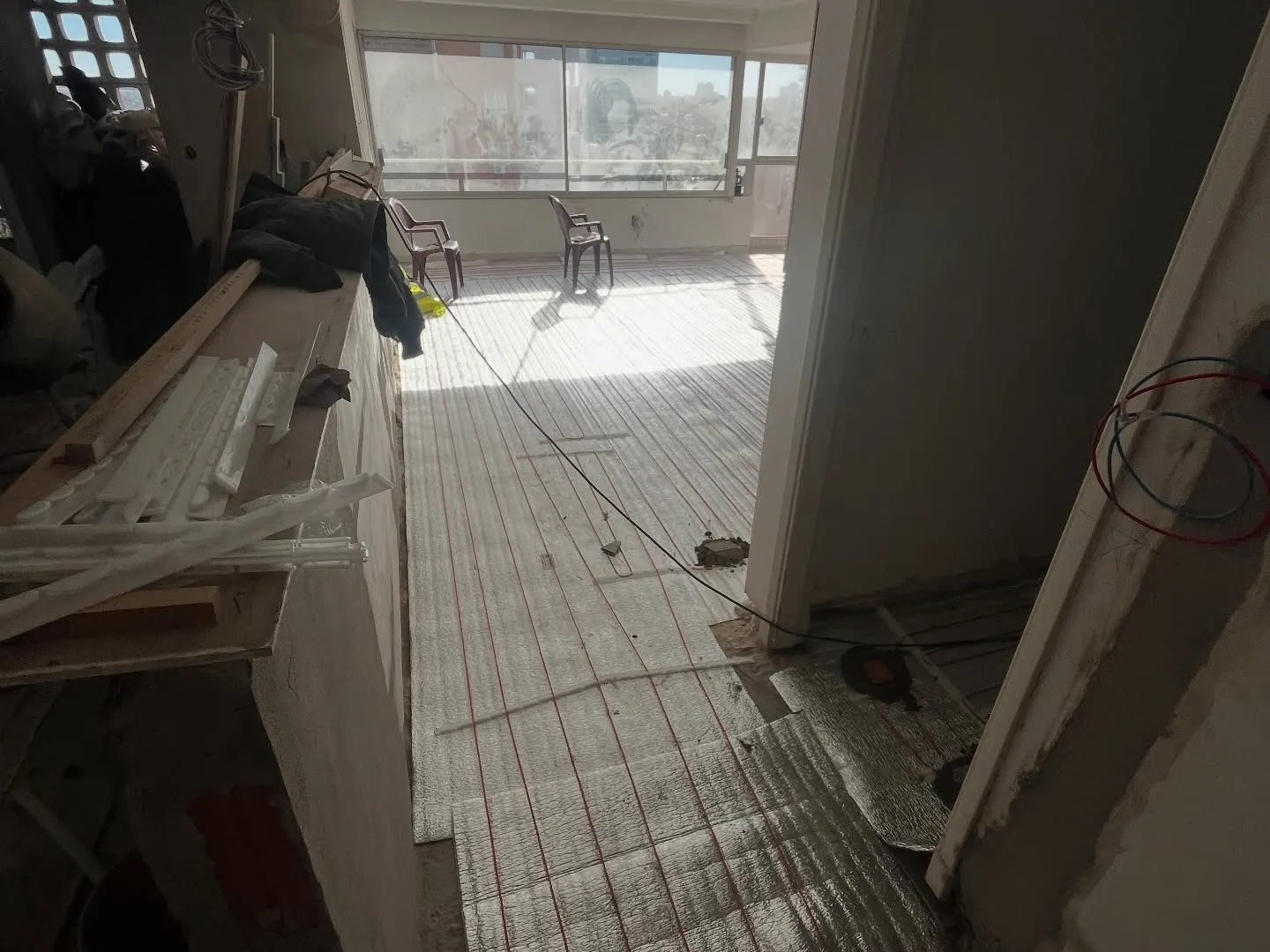 Renovación completa de apartamento — fotografía de obra