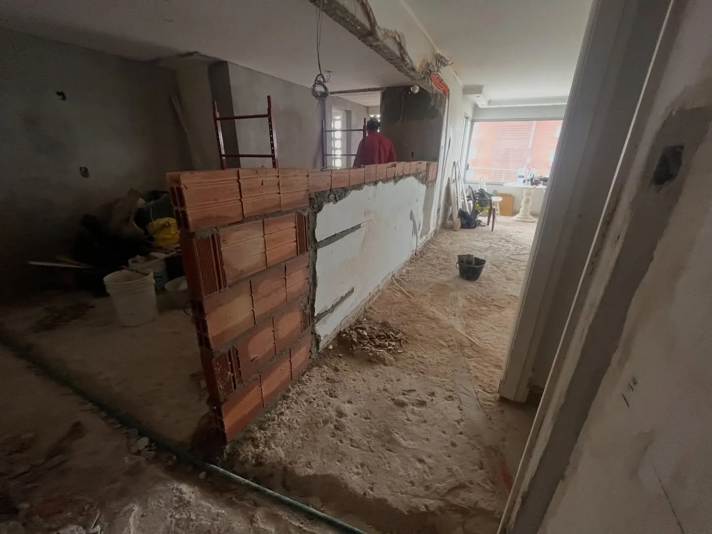 Renovación completa de apartamento — fotografía de obra