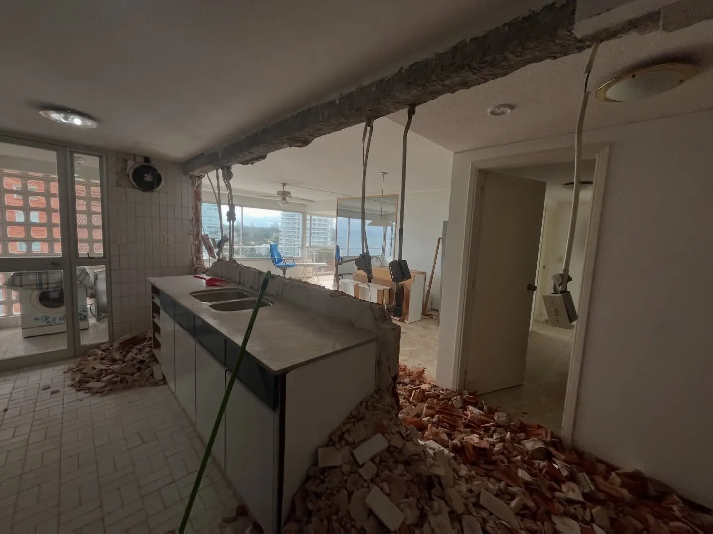 Renovación completa de apartamento — fotografía de obra